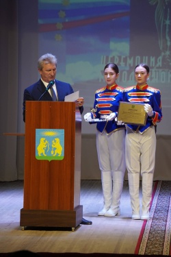 Вручение молодежной премии Главы Северо-Енисейского района