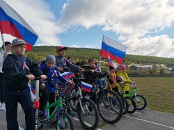Празднование Дня Государственного флага Российской Федерации в Северо-Енисейском районе