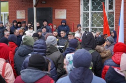 Сегодня в городском посёлке Северо-Енисейский прошла первая отправка призывников, подлежащих частичной мобилизации.